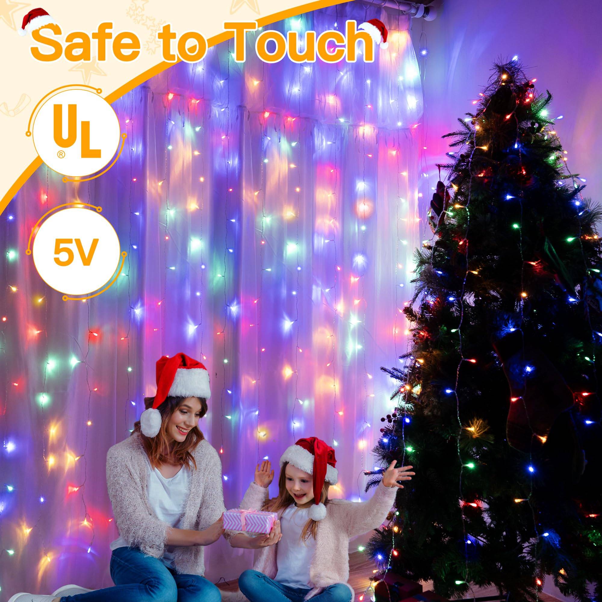 LED Curtain String Lights - Image 4