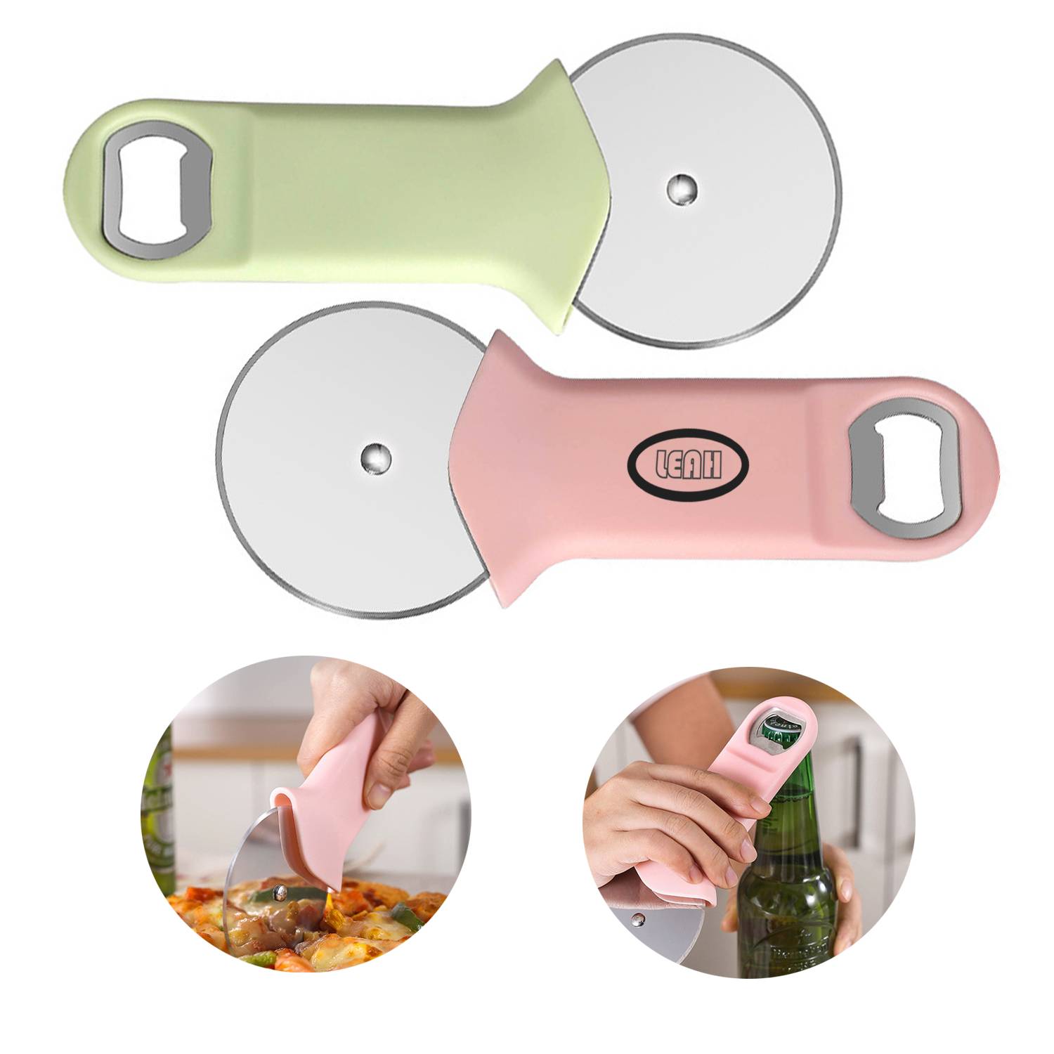 Napoli Pizza Cutter With Bottle Opener