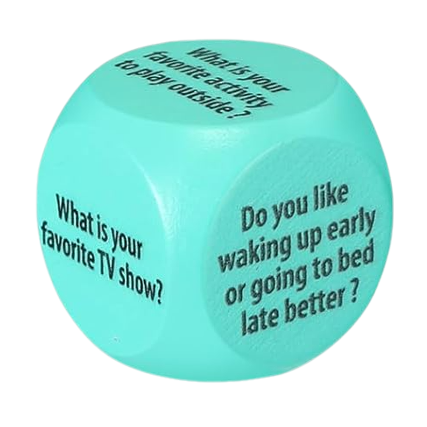 PU Foam Dice Cube Stress Reliever Conversation Toy - Image 7