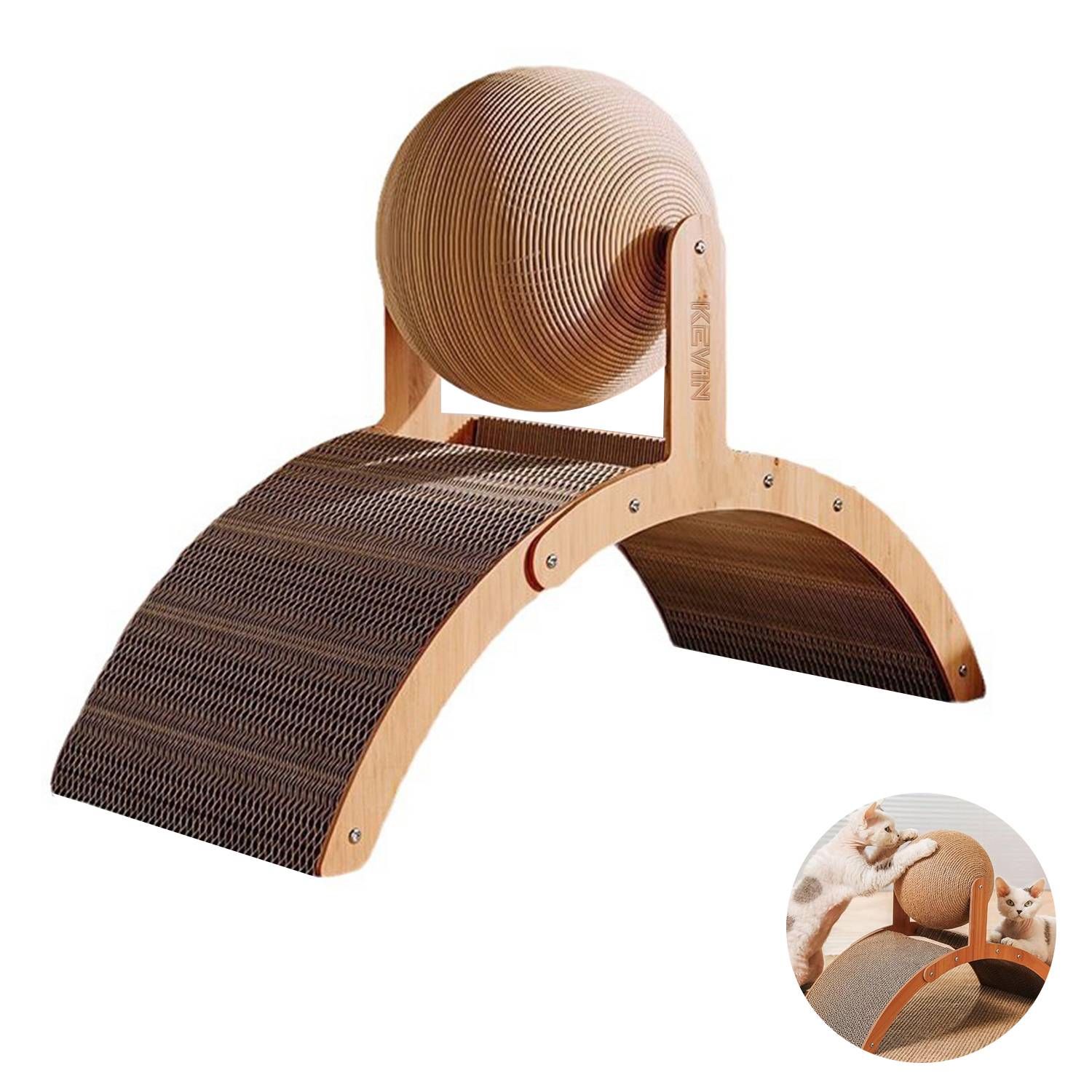 Deluxe Ferris Wheel Cat Scratcher