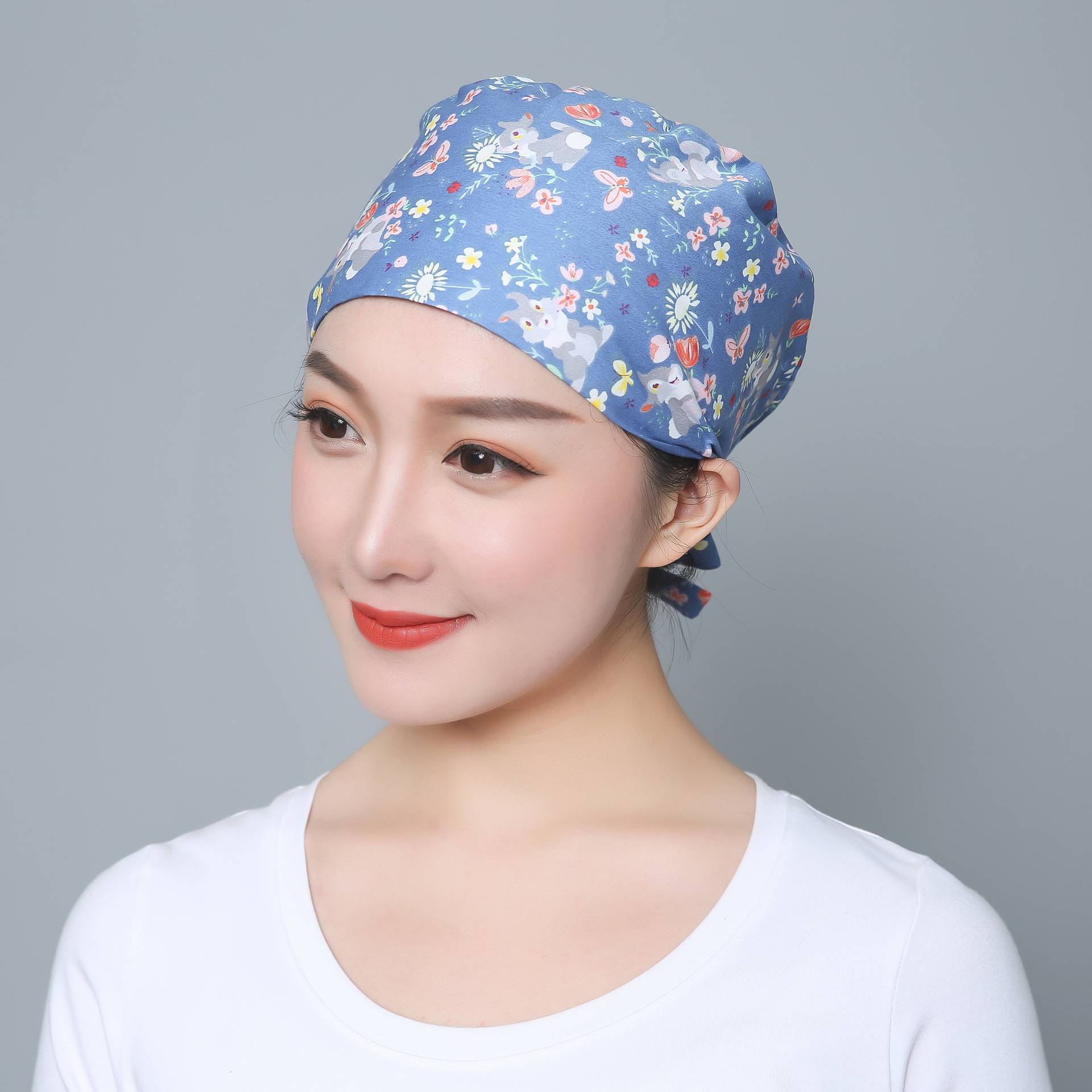 Cotton Kitchen Oil Resistant Cap - Image 3