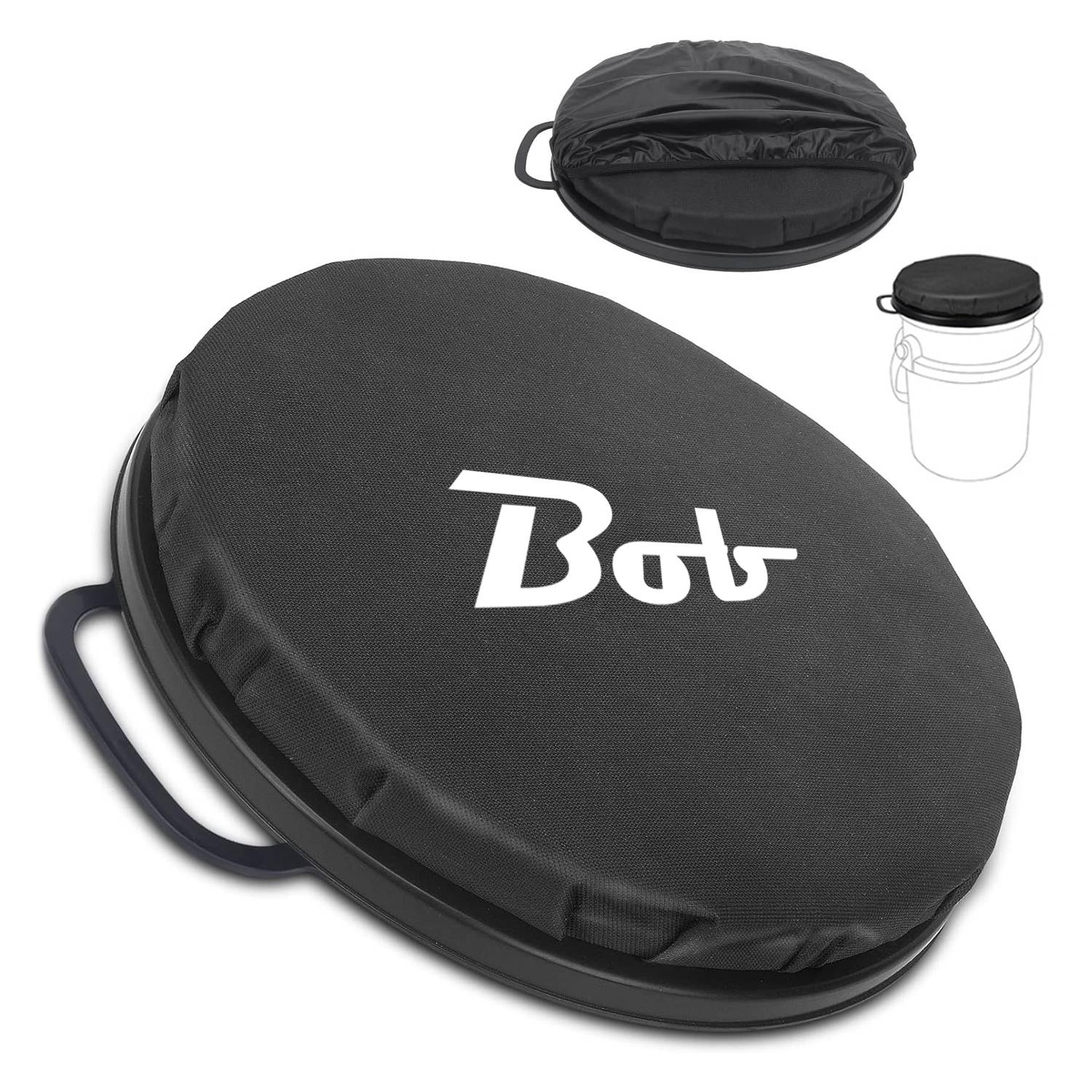 Outdoor Bucket-style Thickened Round Seat Cushion