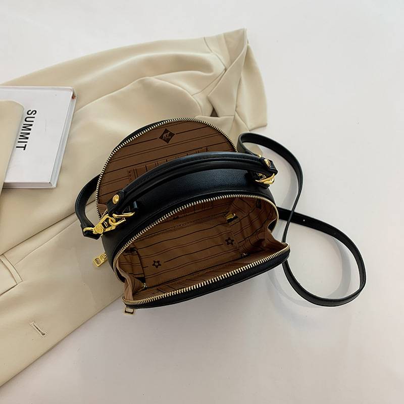 PU Embroidered Fashion Handbag Crossbody Bag - Image 5