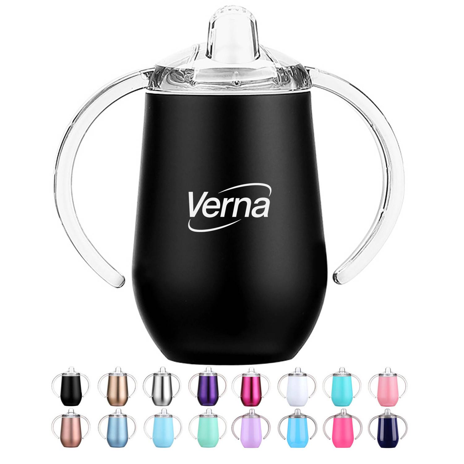 10 oz Toddlers Stainless Steel Sippy Cup Water Bottle