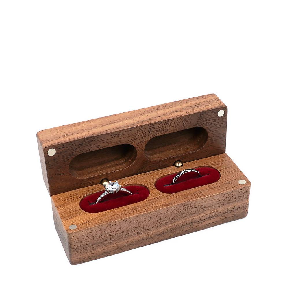 Wood Ring Storage Box - Image 3