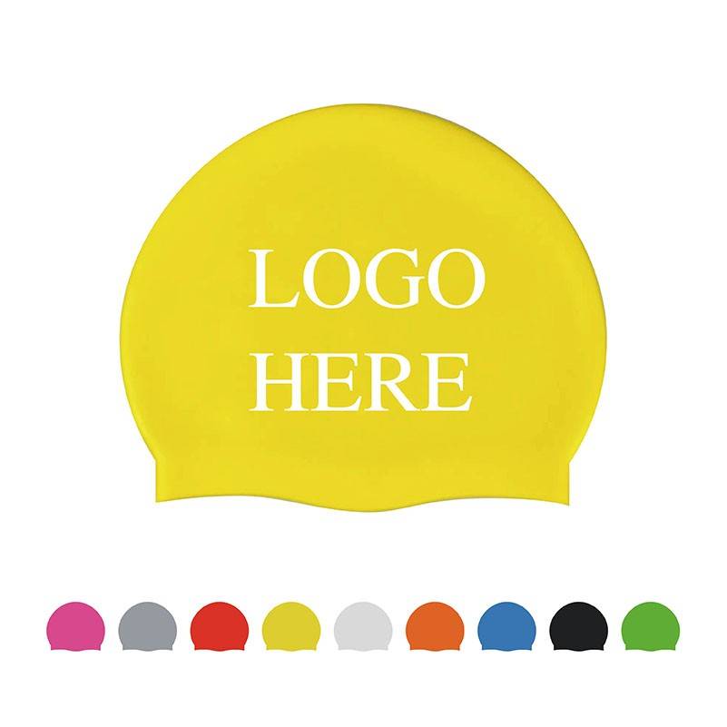 Adult Waterproof Silicone Swim Cap