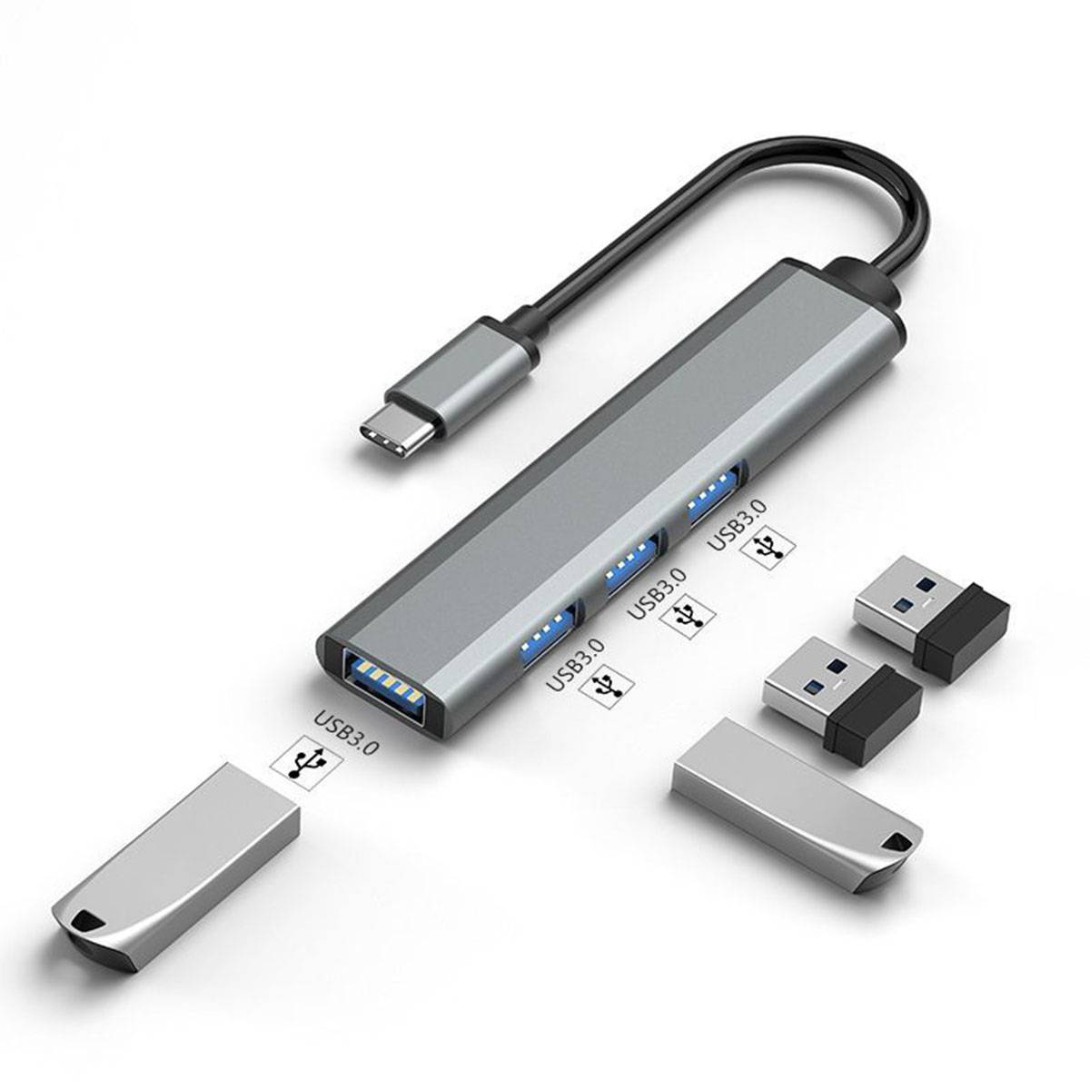 Usb/C Port 7-In-1 Pc Adapter