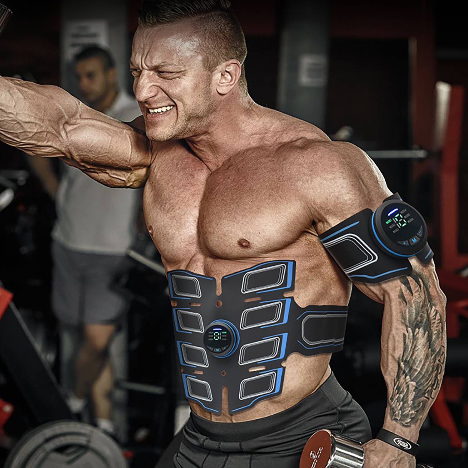 Smart Power-Off Rechargeable Abs Fitness Belt - Image 5