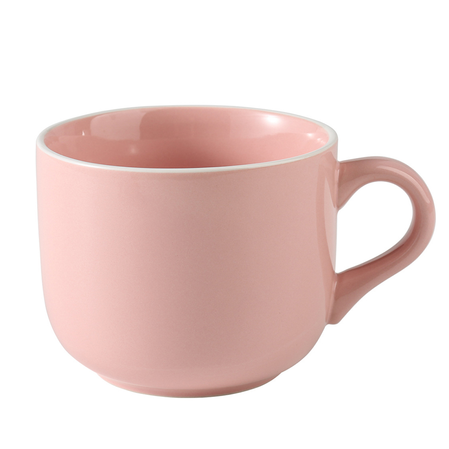 20oz Large Capacity Ceramic Mug w/ Handle - Image 6