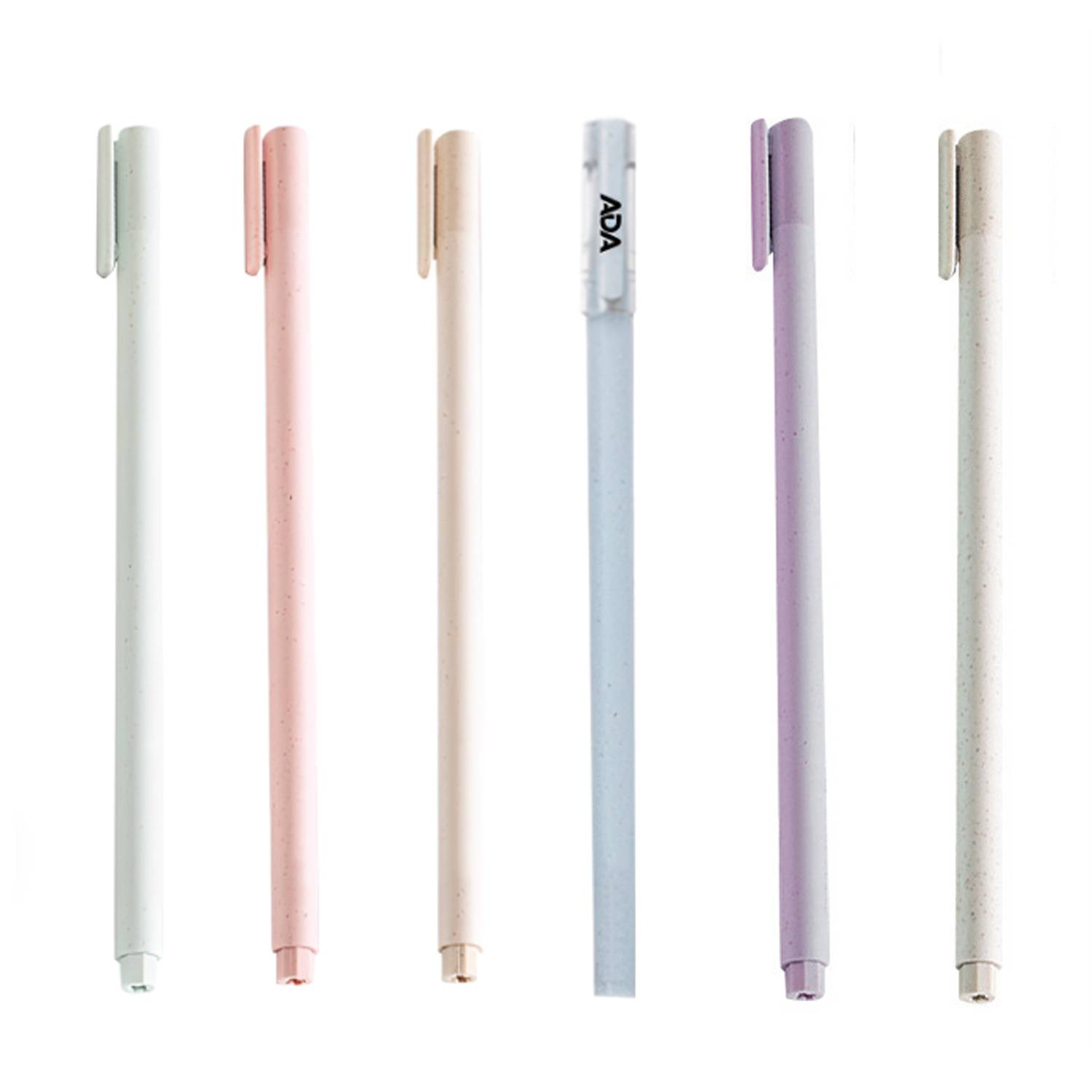 Cap Action Wheat Straw Ballpoint Pen