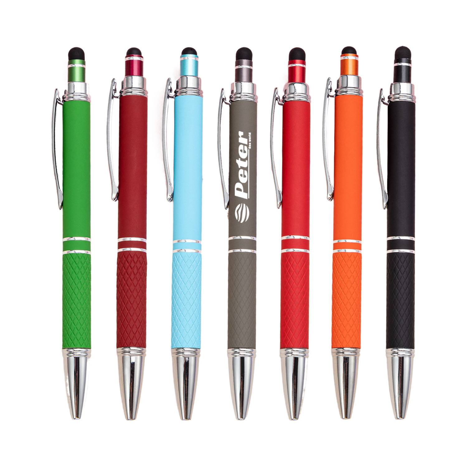 Retractable Metal Ballpoint Pen -Soft Touch & Smooth Writing