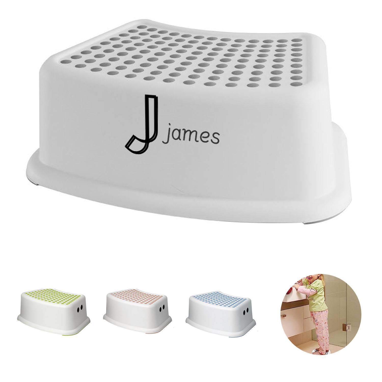 Toilet Stool Anti-Slip Bathroom Stool Stools