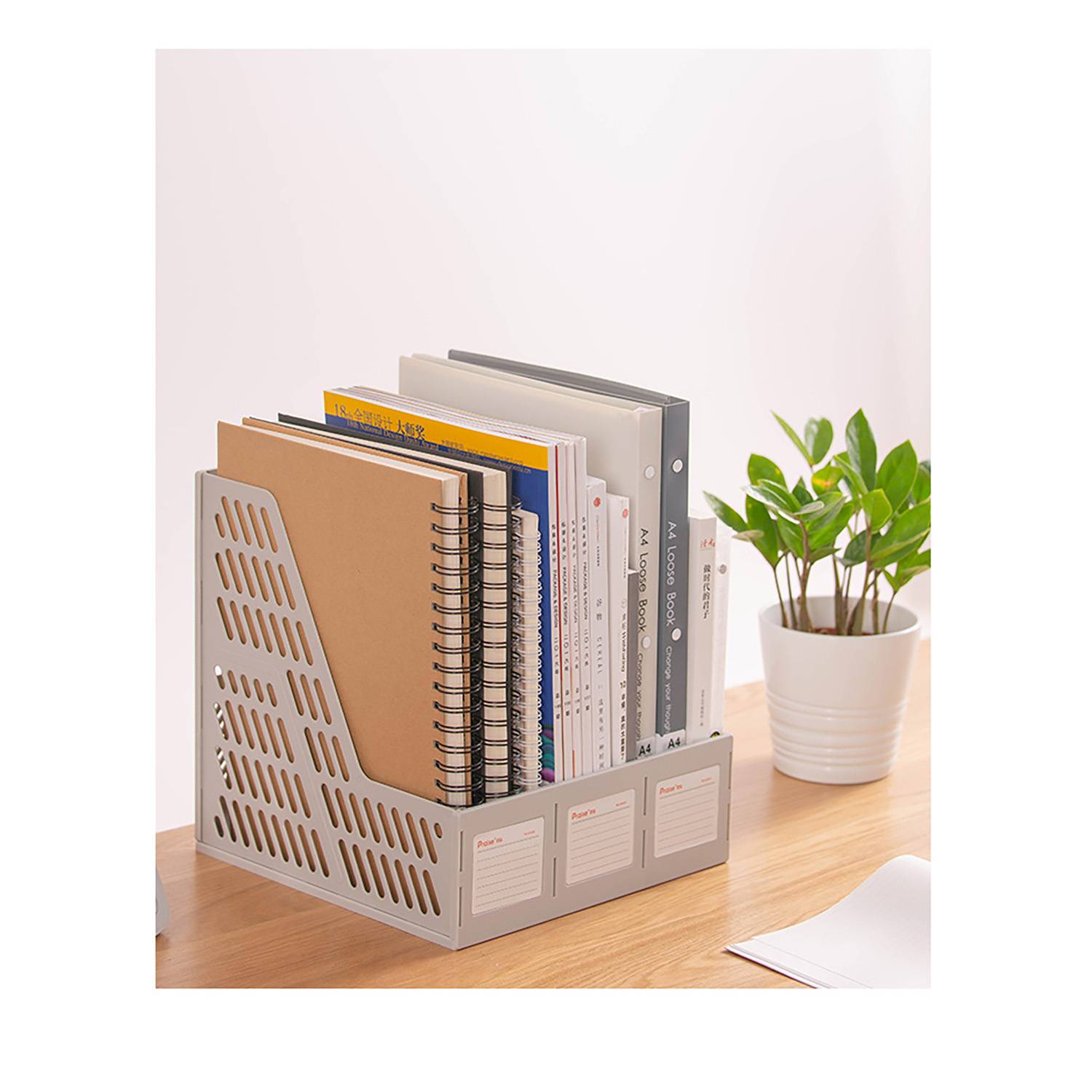 Plastic Desktop Document Storage Rack - Image 3
