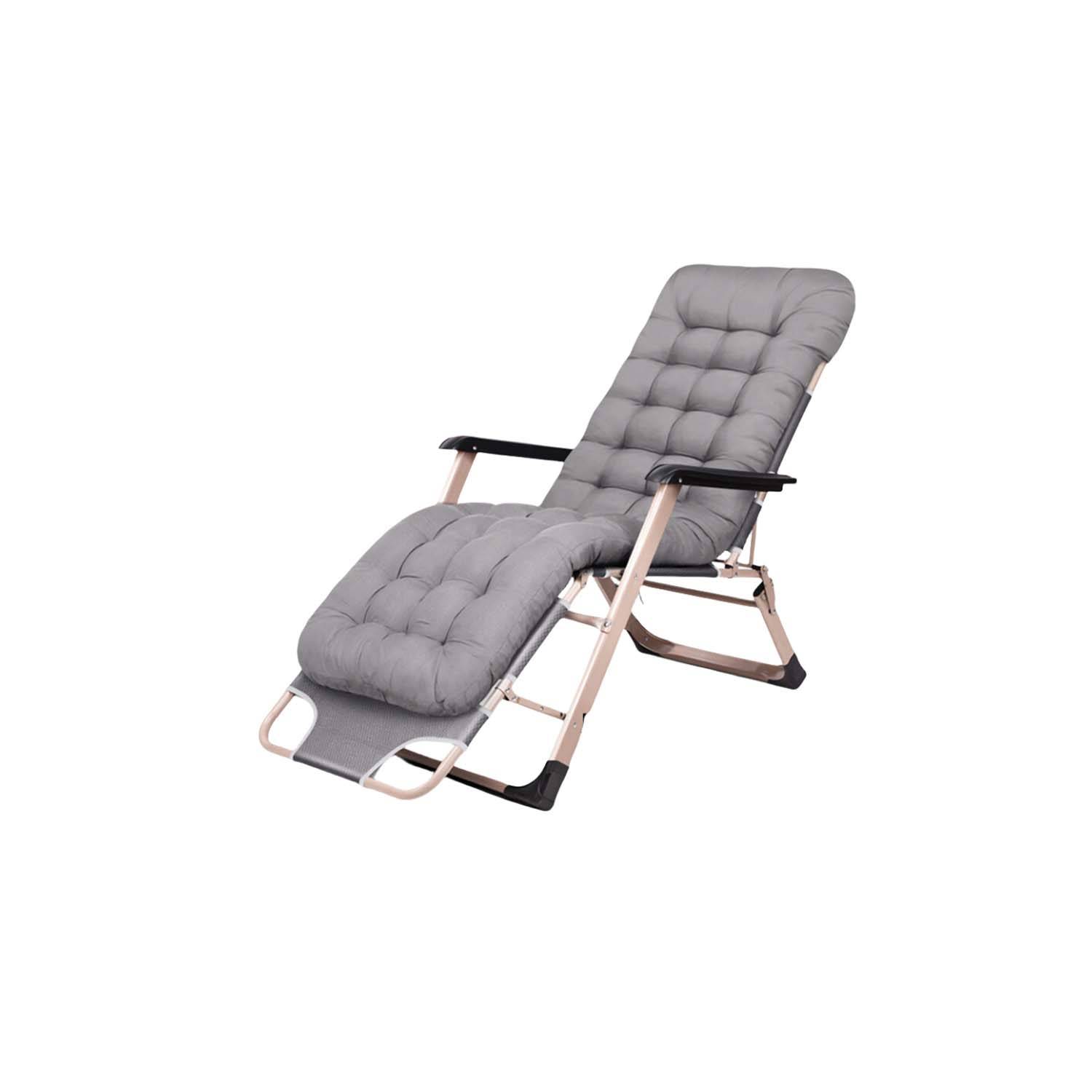 Folding Home Leisure Double Tube Widened Lounge Chair - Image 3