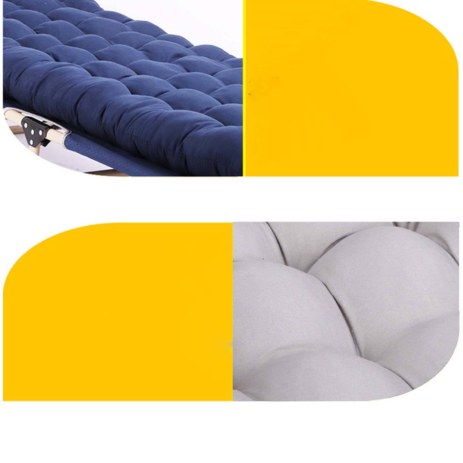 Folding Home Leisure Double Tube Widened Lounge Chair - Image 4