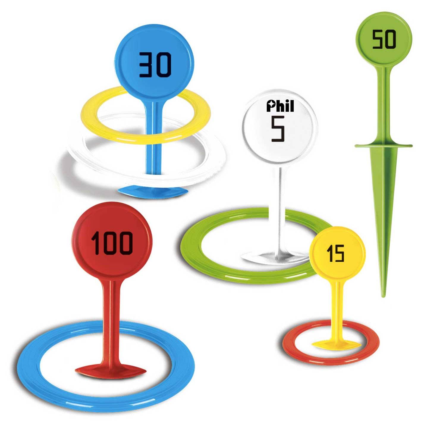 Outdoor Kids' Toy Beach & Lawn Ring Toss Game