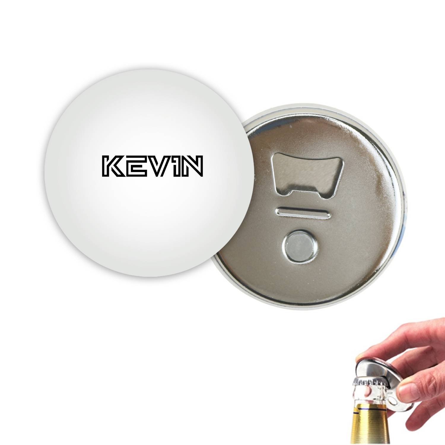 Custom Round Bottle Opener