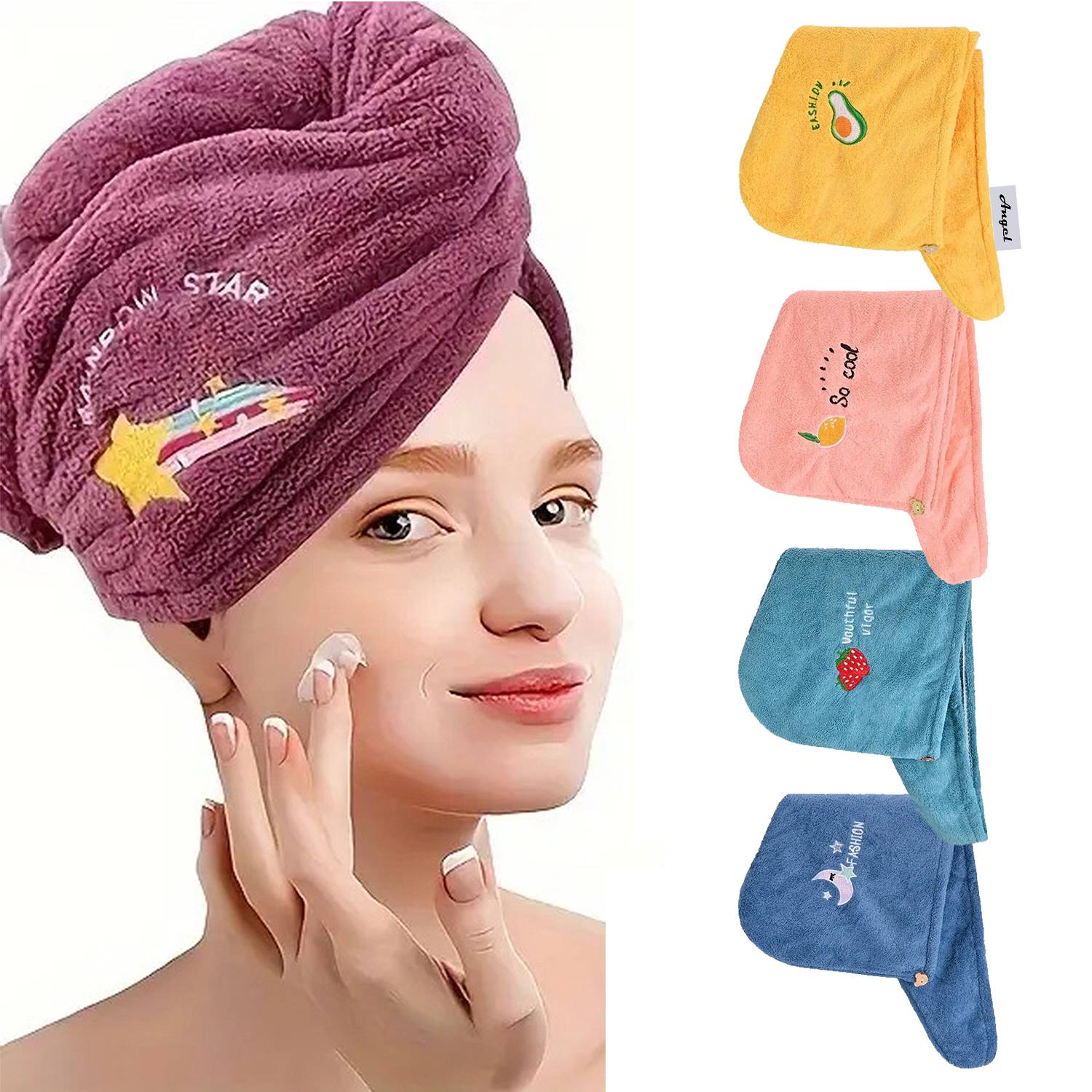 Magic Microfiber Hair Drying Towel