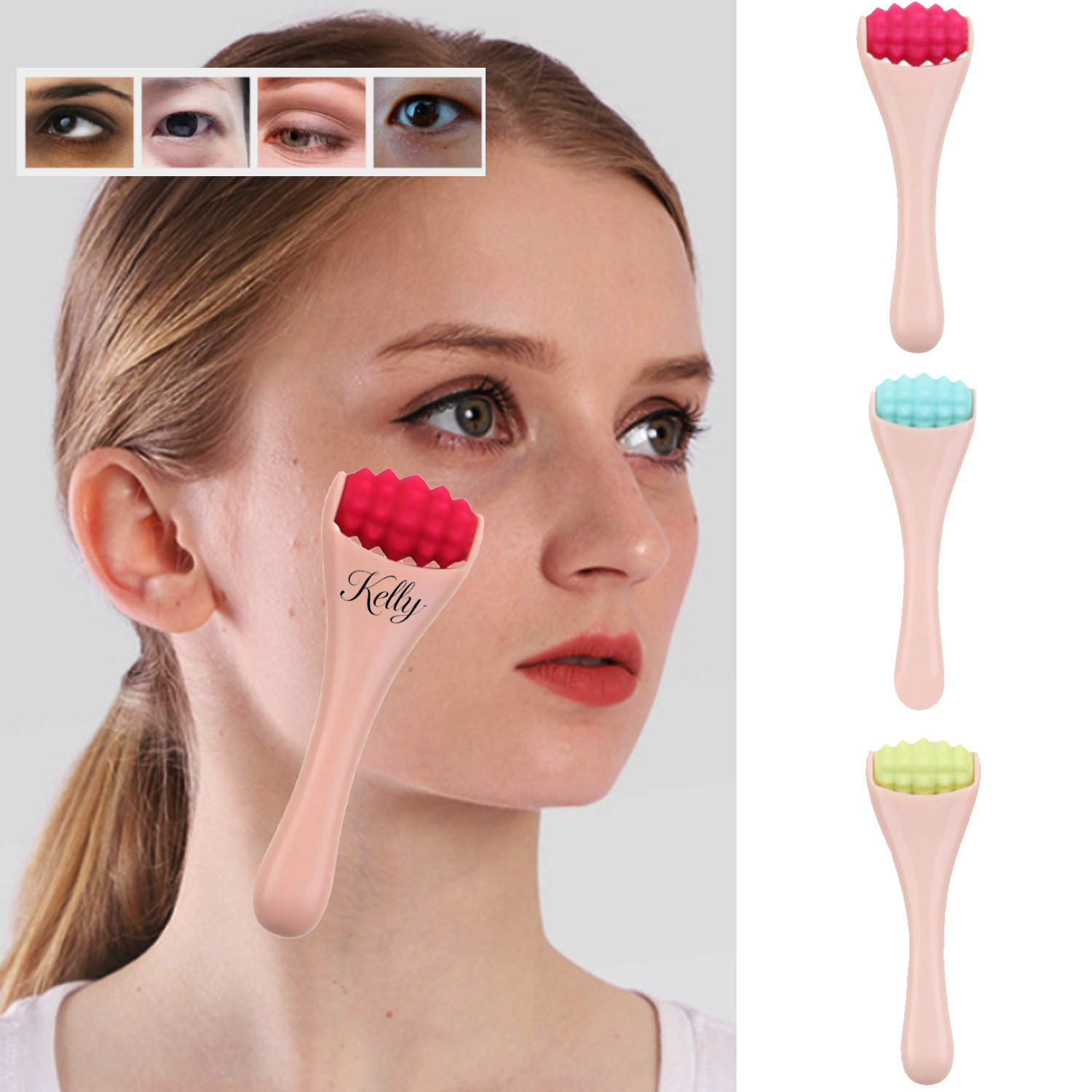 Silicone Eye Rollers Stick