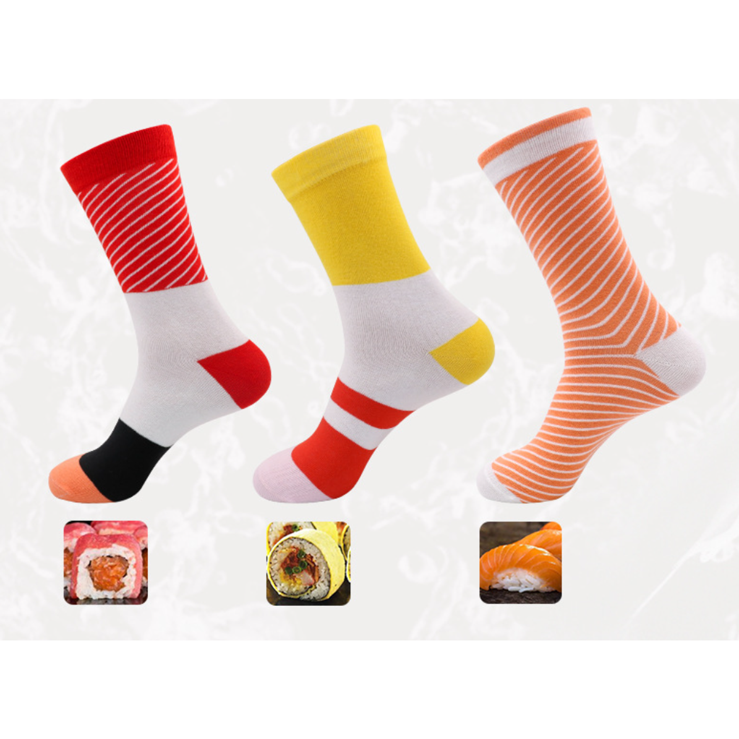 Mid-Tube Combed Cotton Socks For Christmas - Image 4
