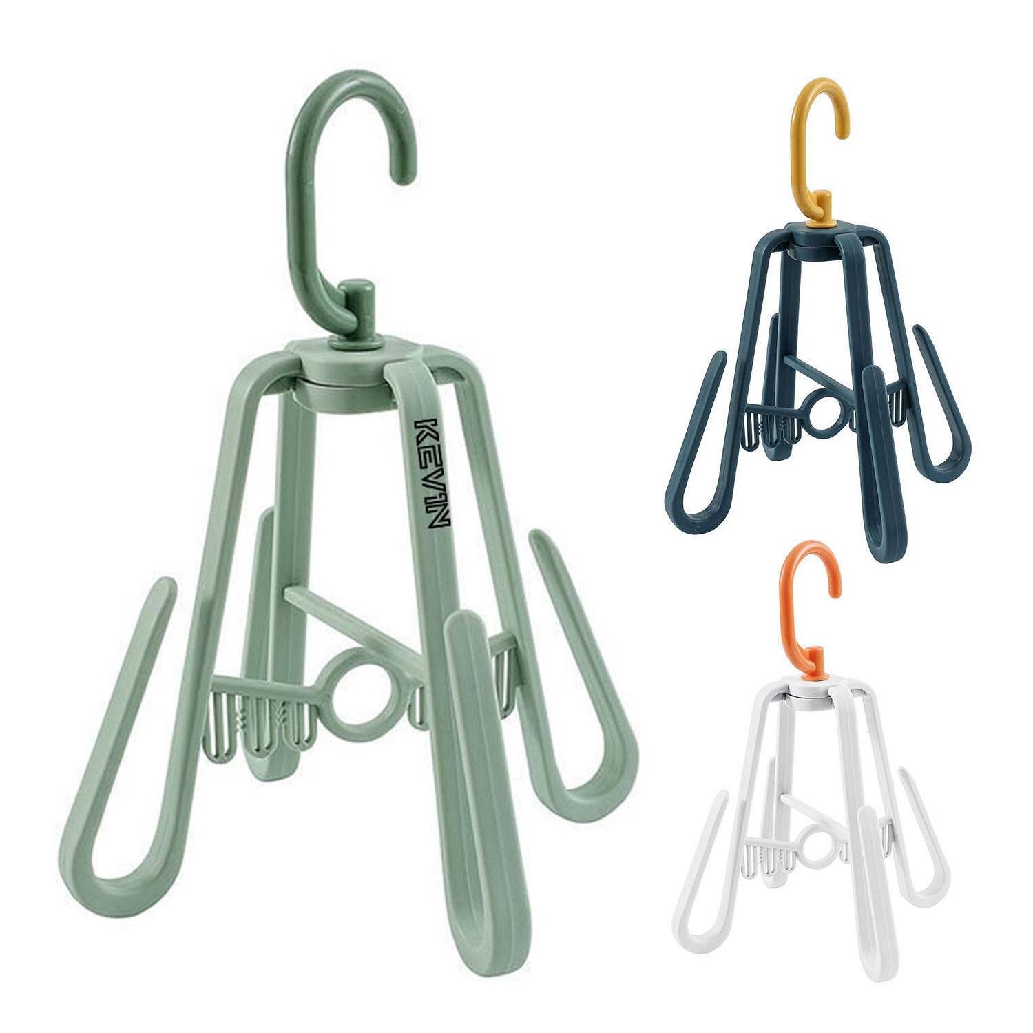 Multi-functional four-claw hook