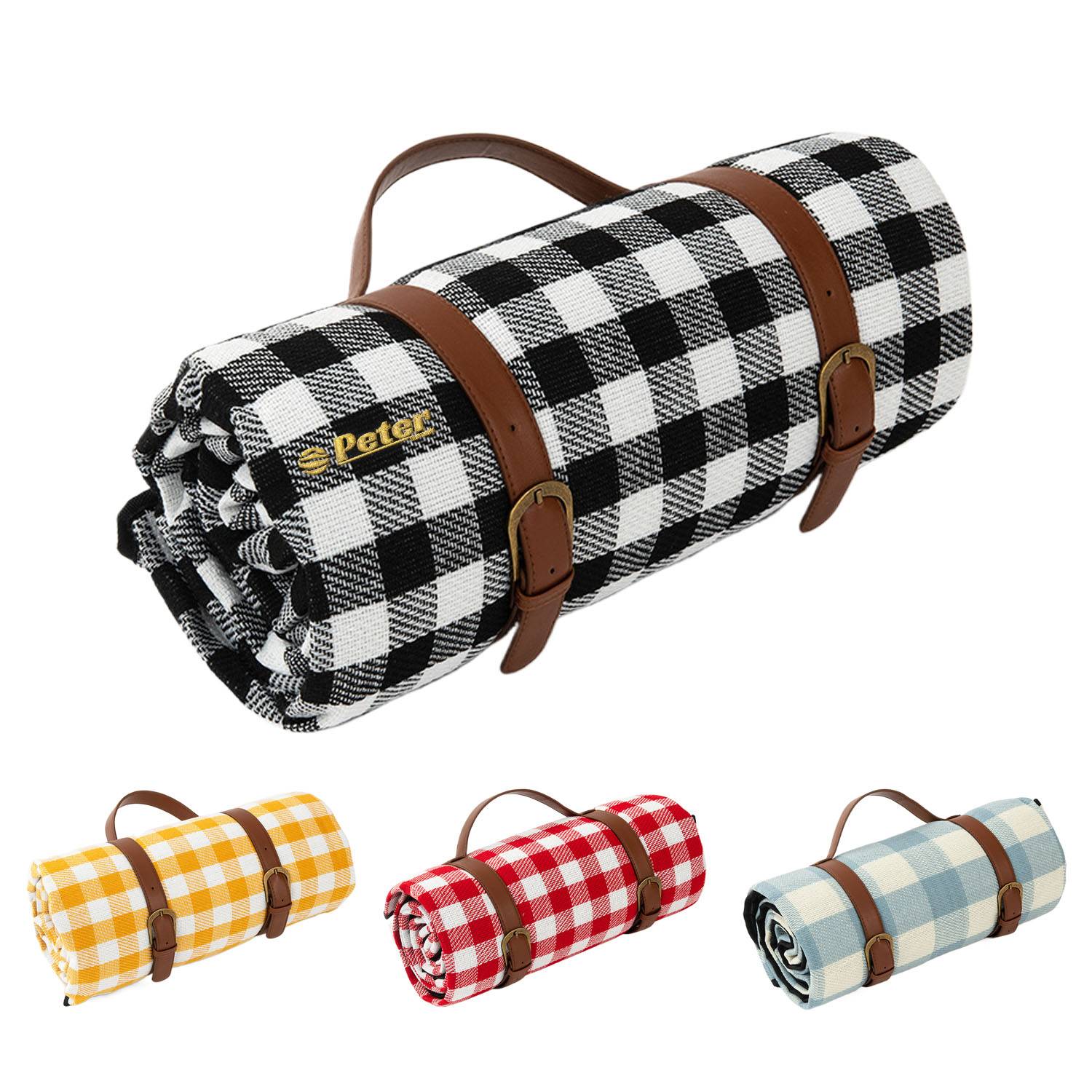 Foldable Thickened Wear-Resistant Waterproof Travel Blanket