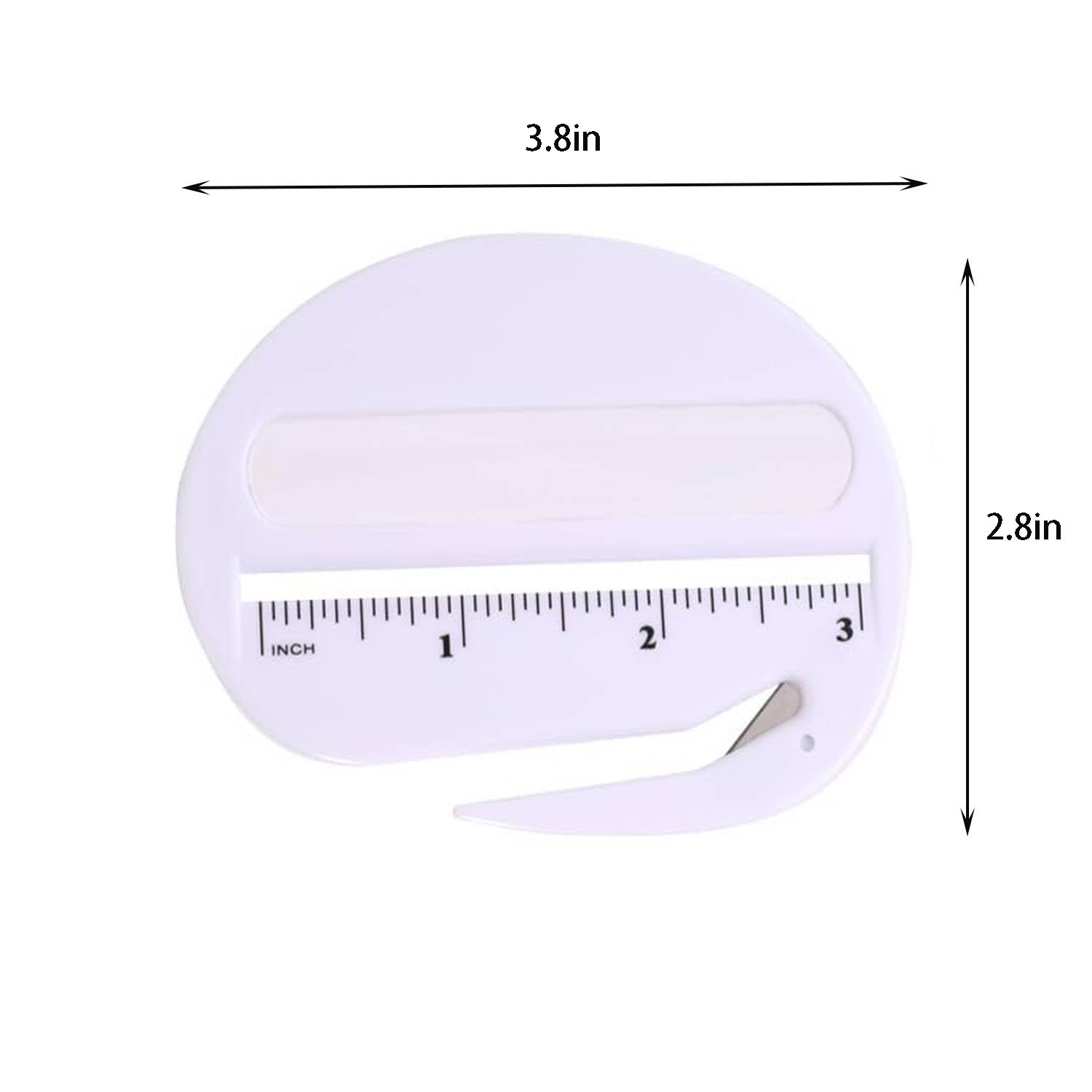3 in 1 Plastic Ruler Magnifier Letter Opener - Image 6