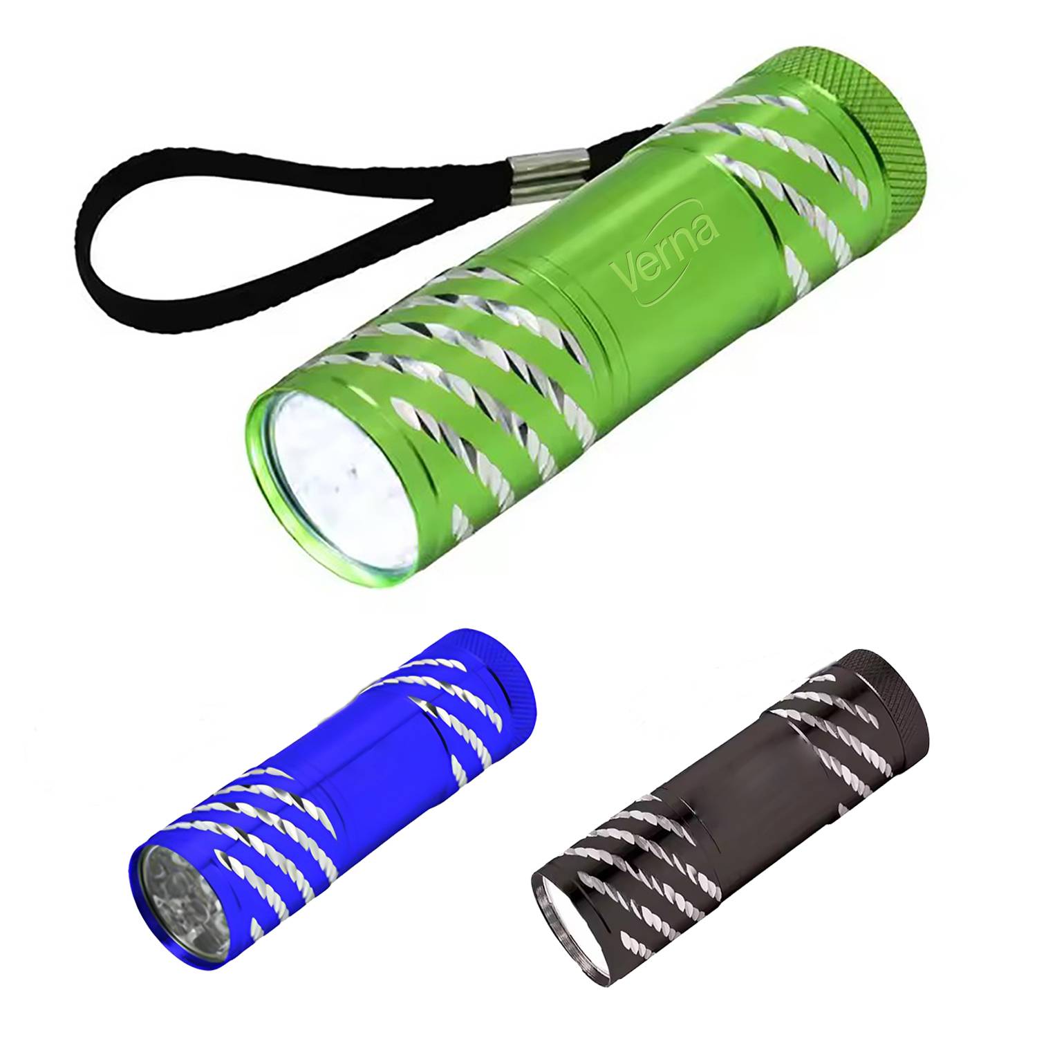 Mini Water Resistant Aluminum Alloy LED Flashlight
