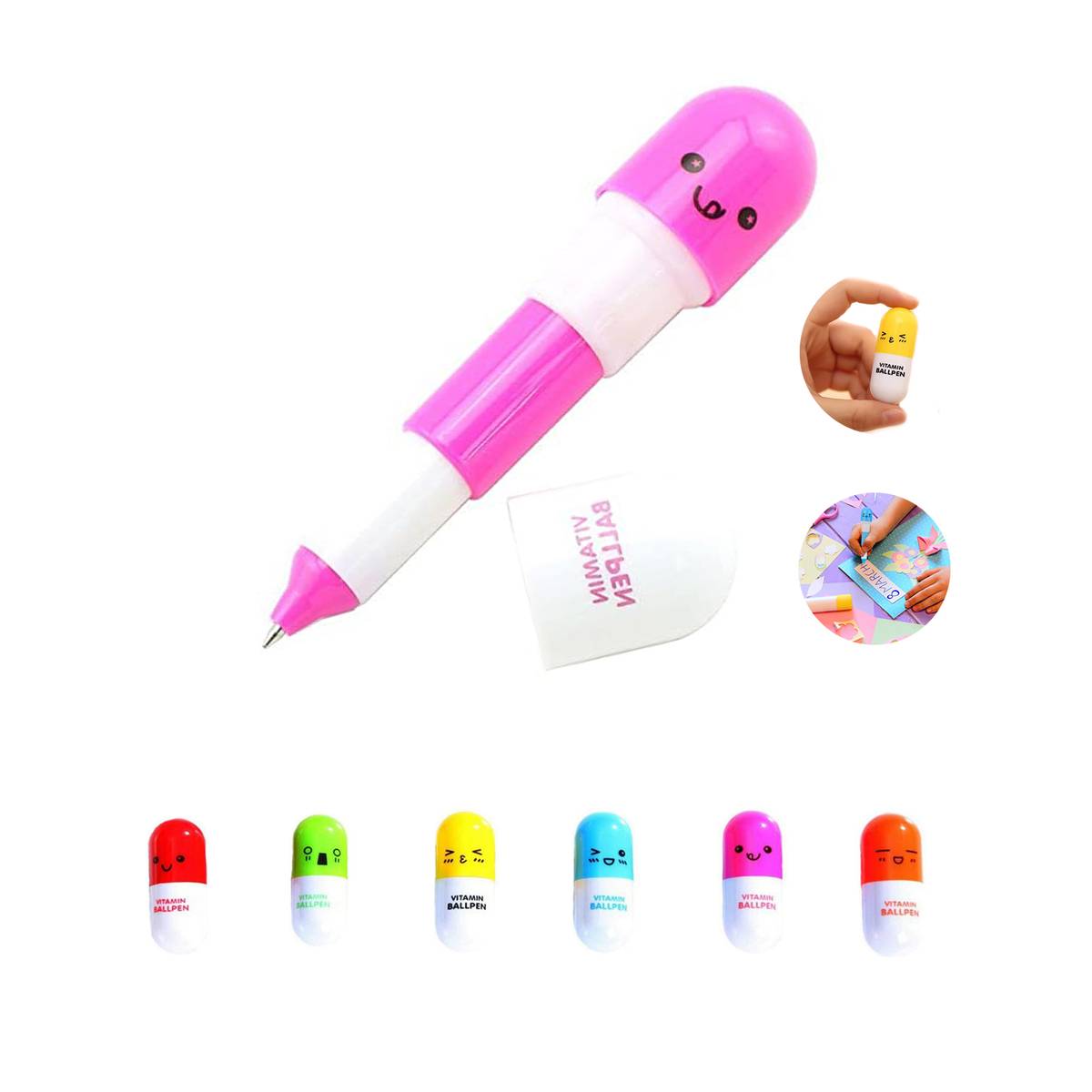 Retractable Ballpoint Capsule Pen