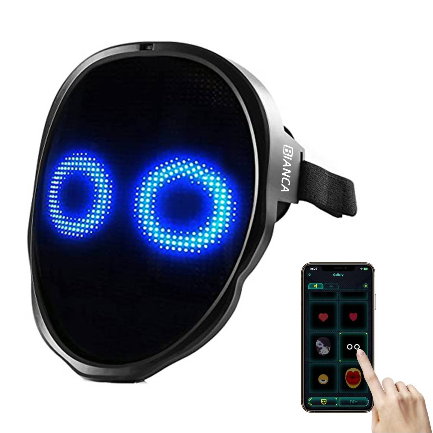 Depointer Life Led Mask W/ App Controlled