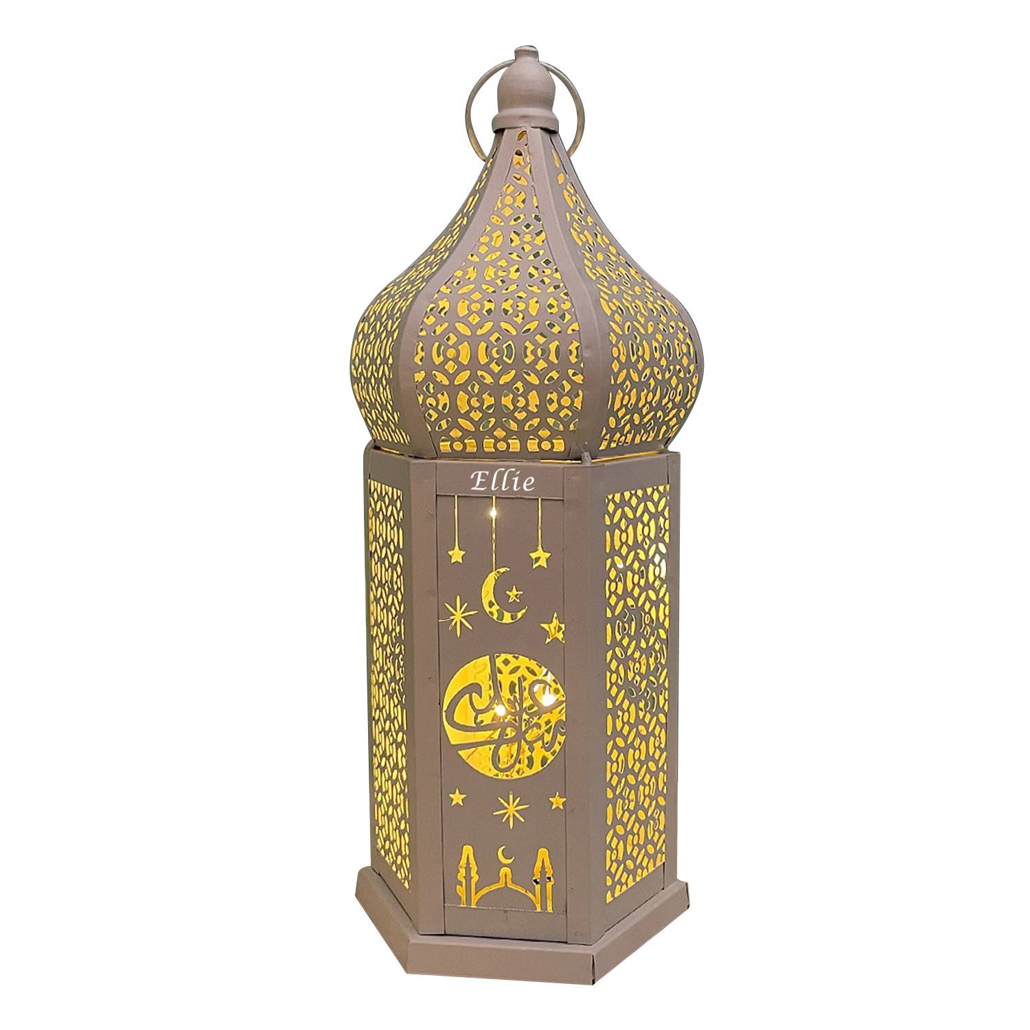 Iron Vintage Castle lamp LED lantern light