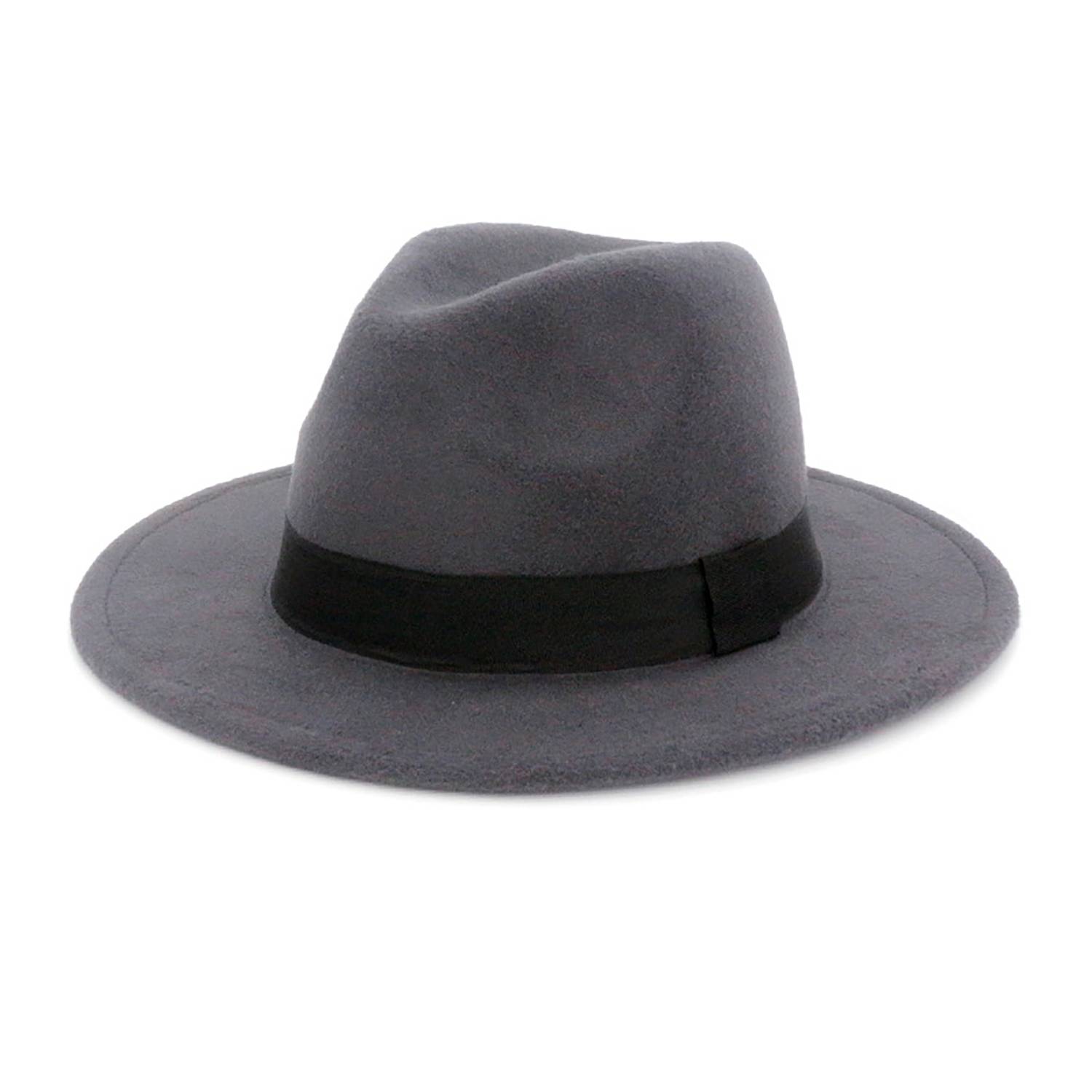 Unisex Vintage Wide Brim Fedora Hat - Image 12