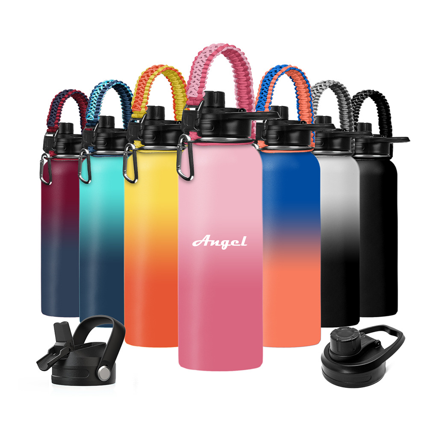 40 Oz. Paracord Vacuum Bottle