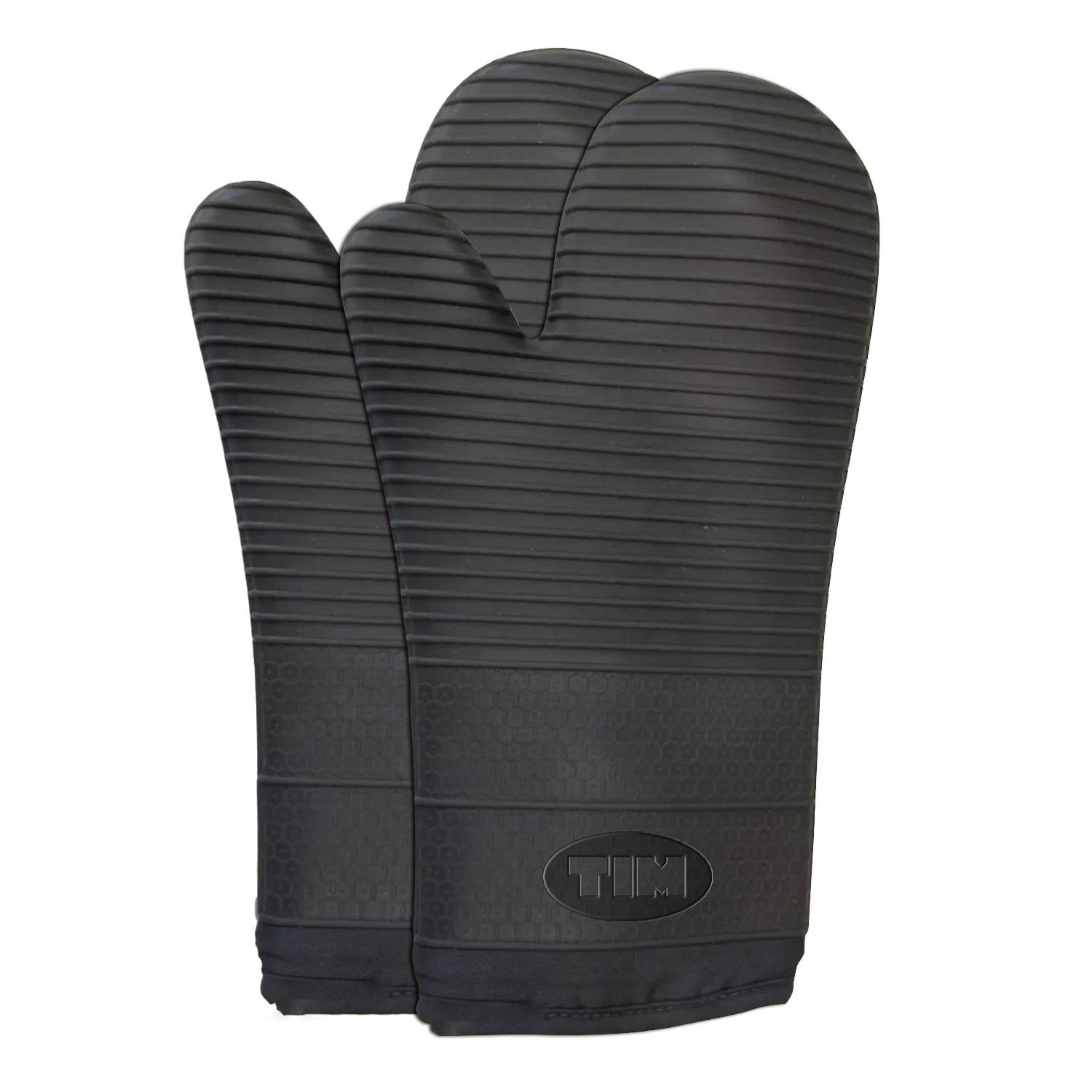 Kitchen Oven Ribbed Soft Silicone Mitt