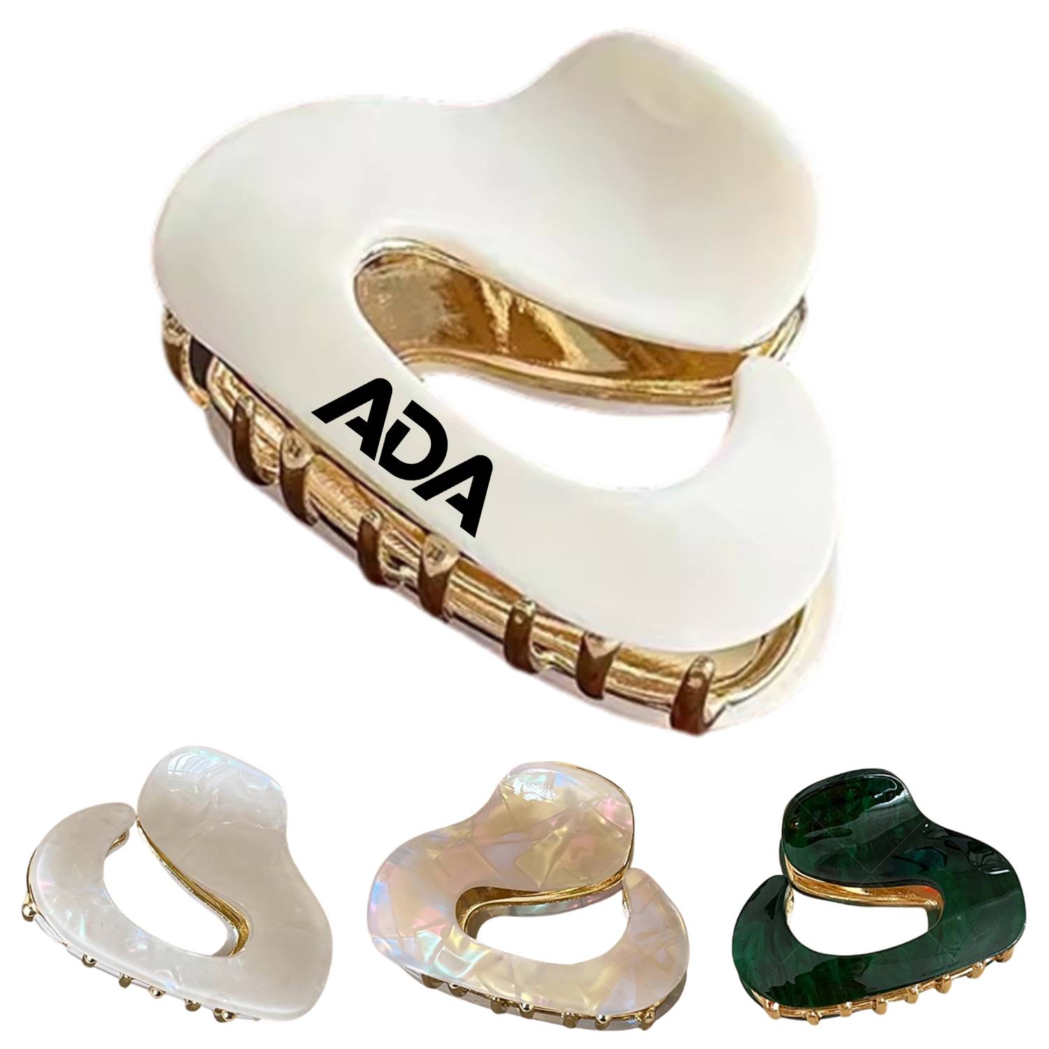 Women Acetate Hair Claw Clips