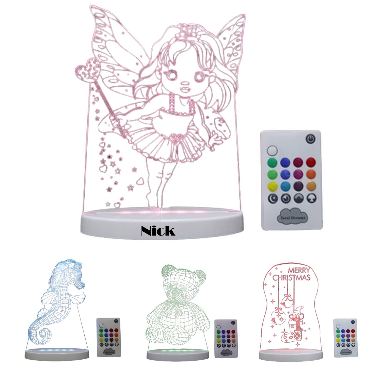 Acrylic 3D Night Light Customized