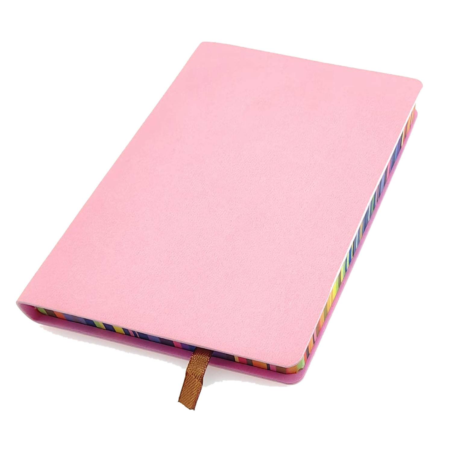 Rainbow Edge Notebook with PU Leather for Office School - Image 7