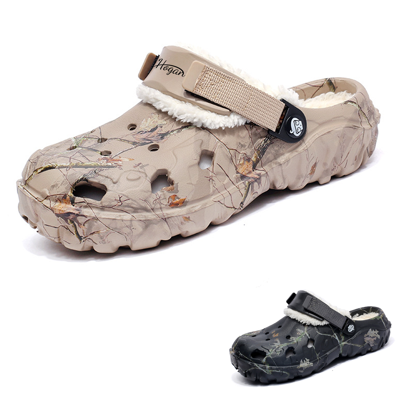 Men's Winter EVA Cotton Slippers w/ Thick Non Slip Sole