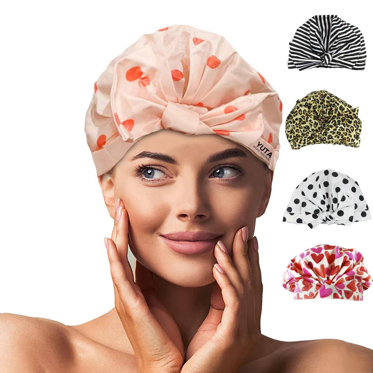 Reusable Luxury Shower Cap for Women