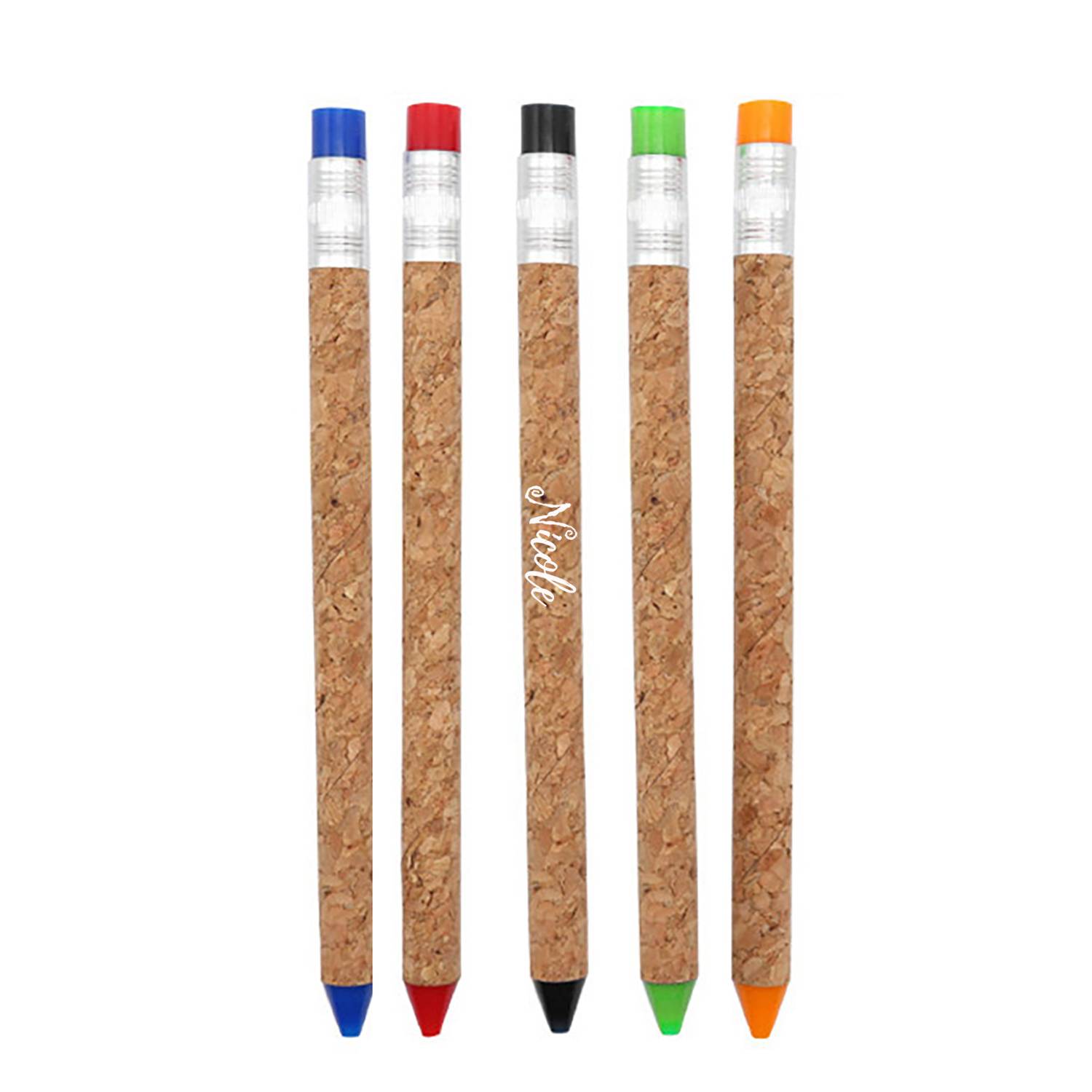 Pressable Eco-Friendly Biodegradable Ballpoint Pen