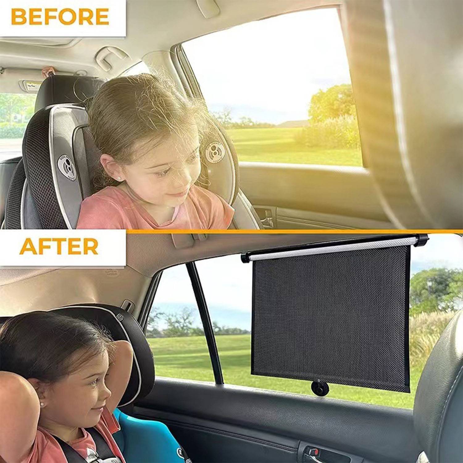 Sun Shade for Car Window Effectively Block UV Rays - Image 3