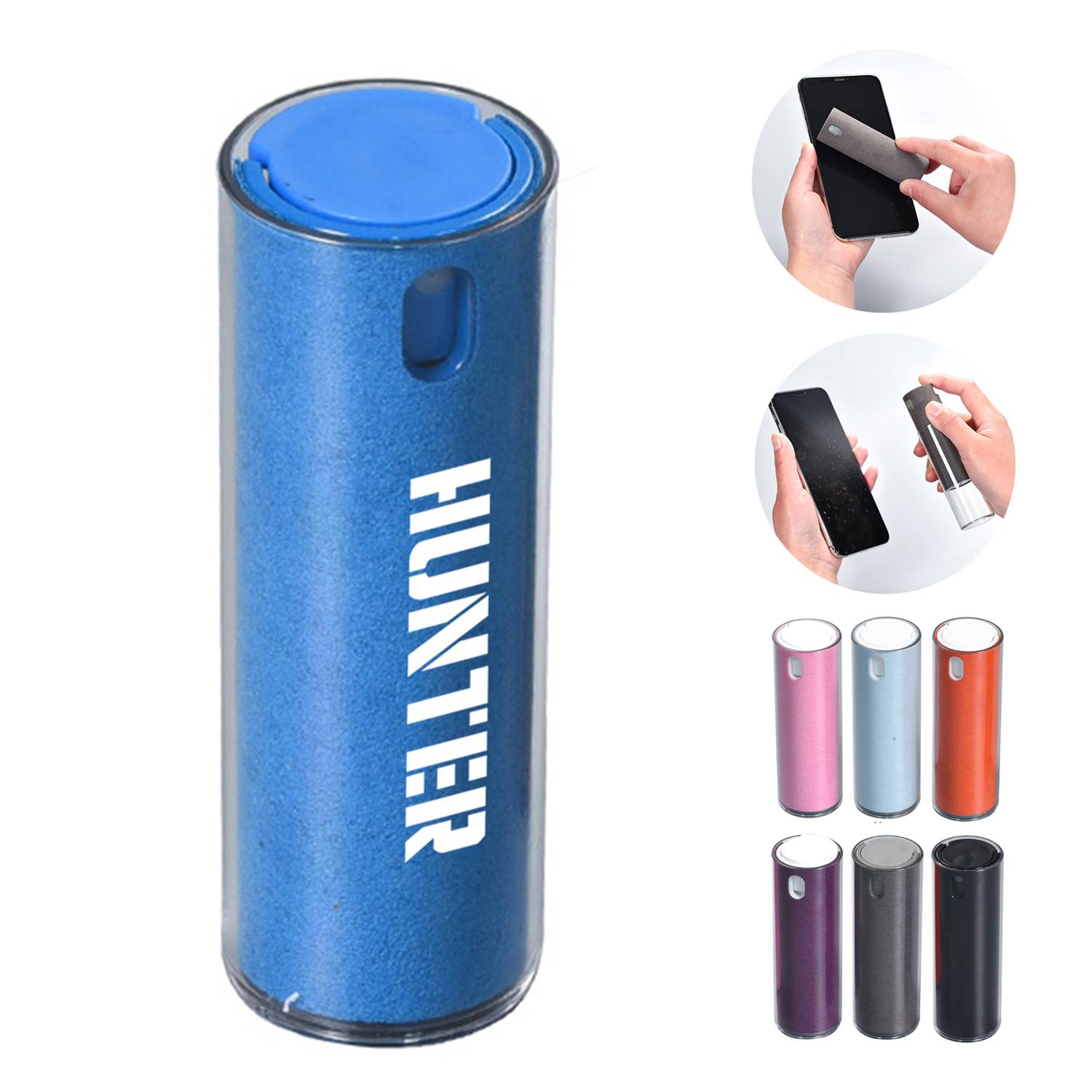 Cylindrical Phone Multifunctional Sanitizer Spray