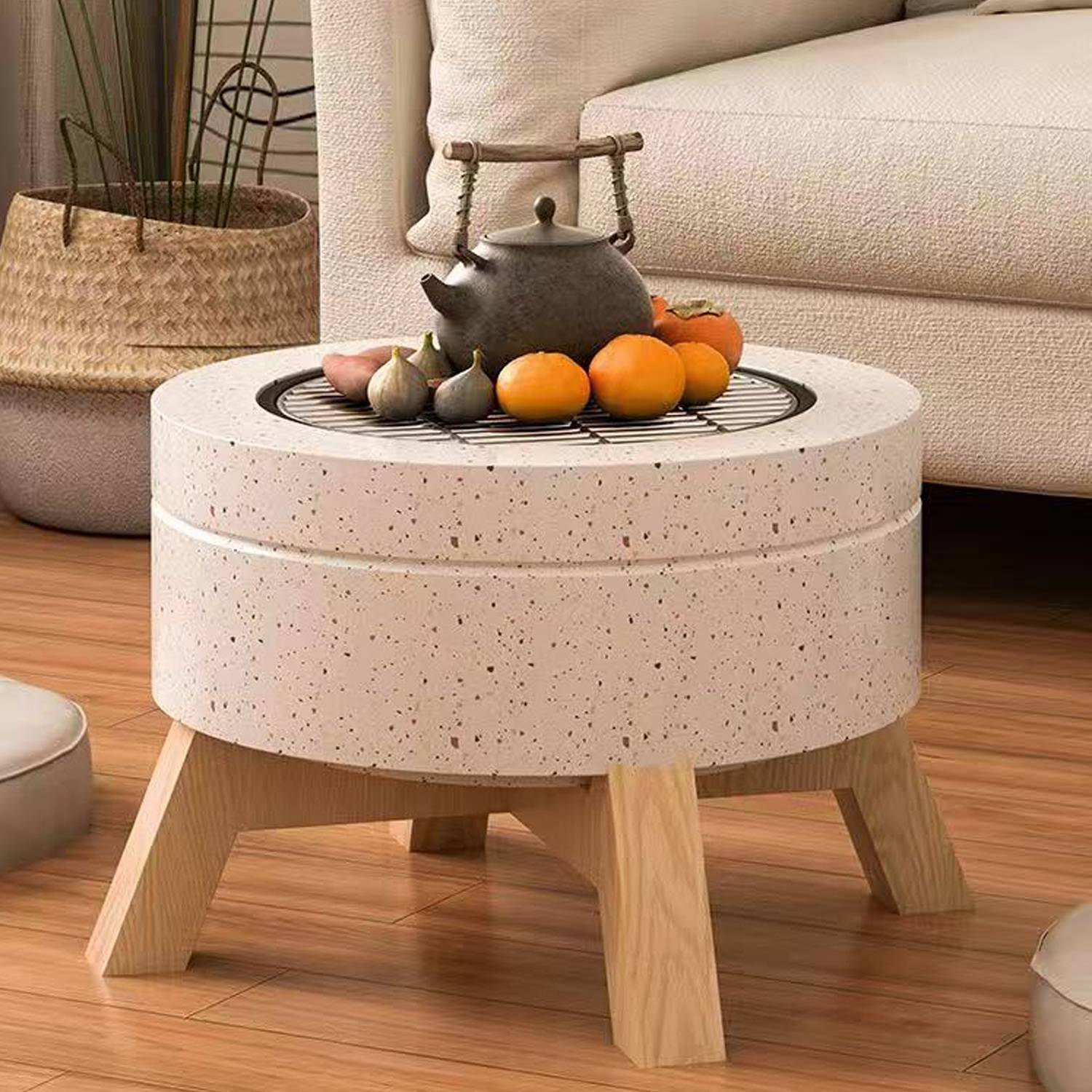 Charcoal Fire Pit Table - Image 4