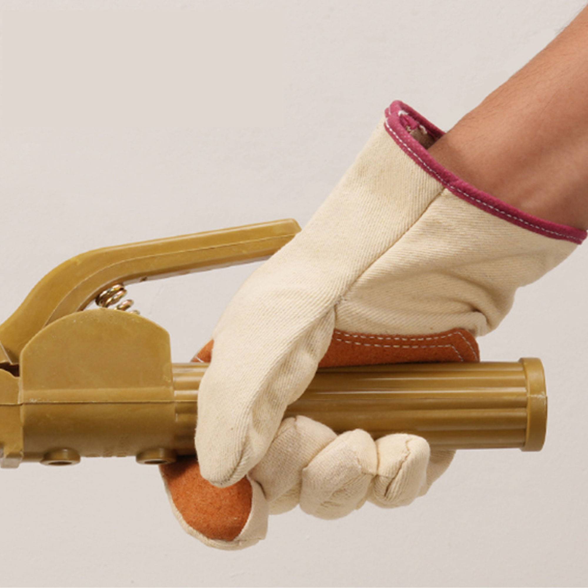 Double Layer Thickening Canvas Work Gloves - Image 4