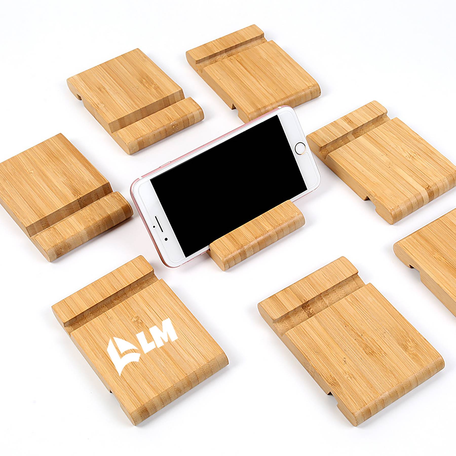 Bamboo Cellphone Stand Holder