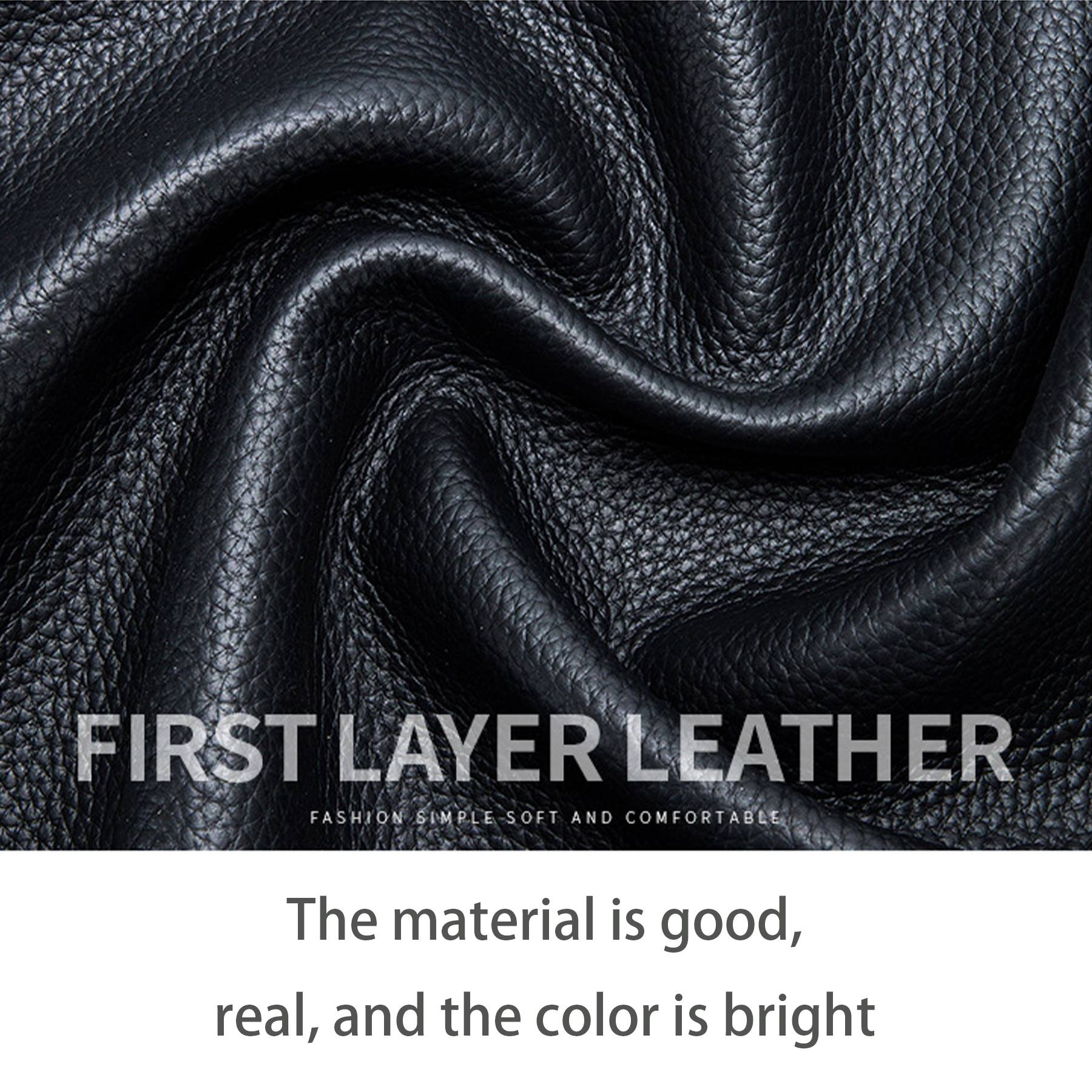 Genuine Leather Simple and versatile coin purse - Image 9