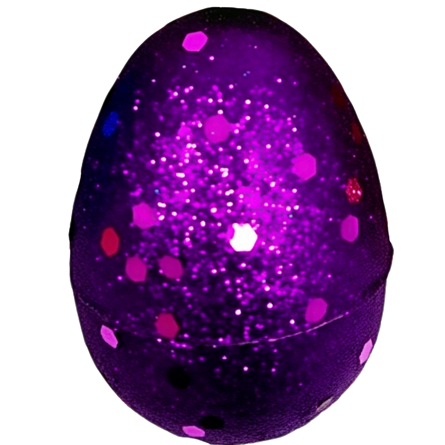 Glittered Fillable Plastic Easter Eggs - Image 8