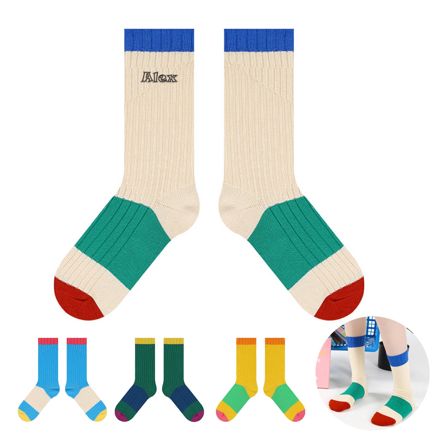 Comfortable Fashion Athletic Socks for Women