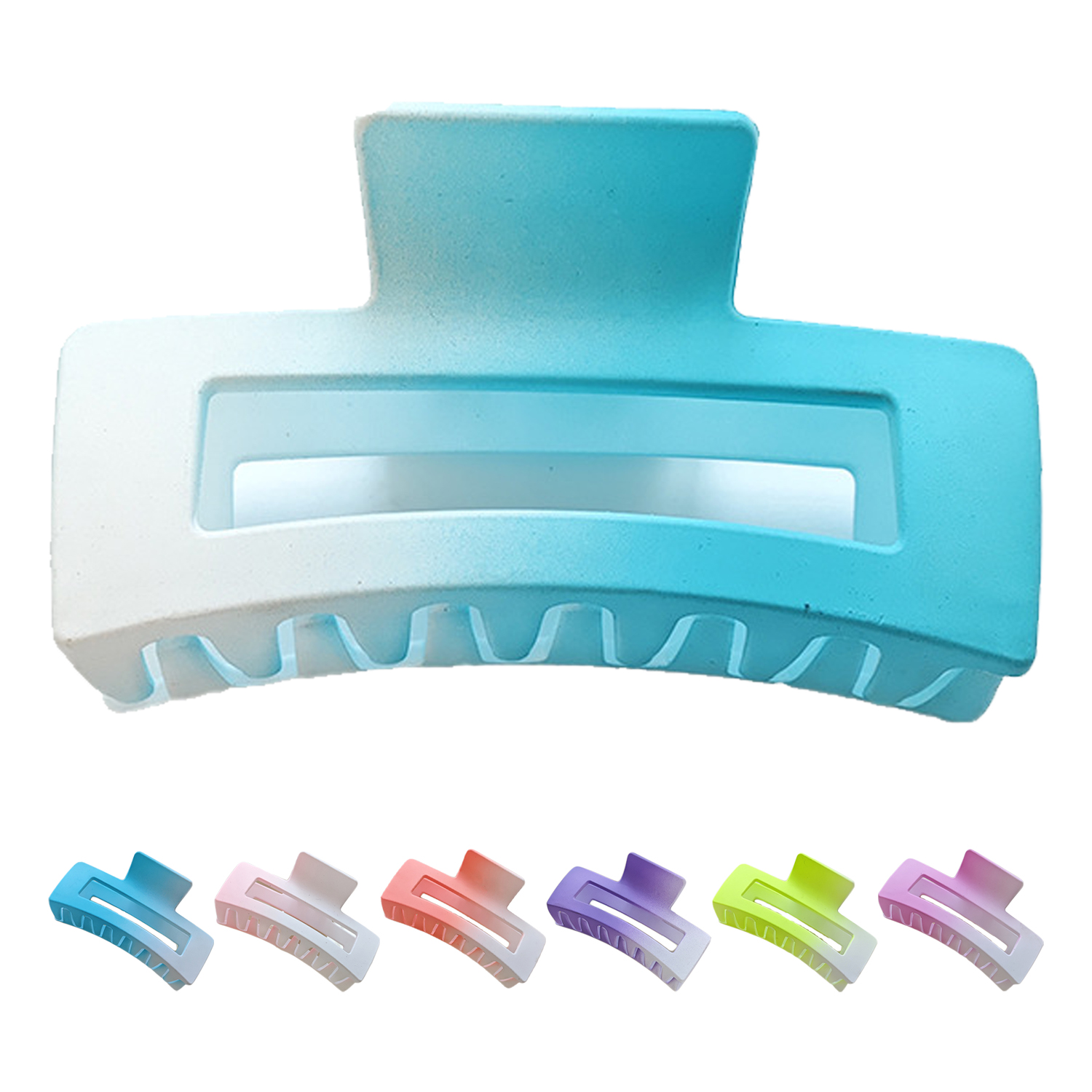 Plastic Square Hair Claw Clip