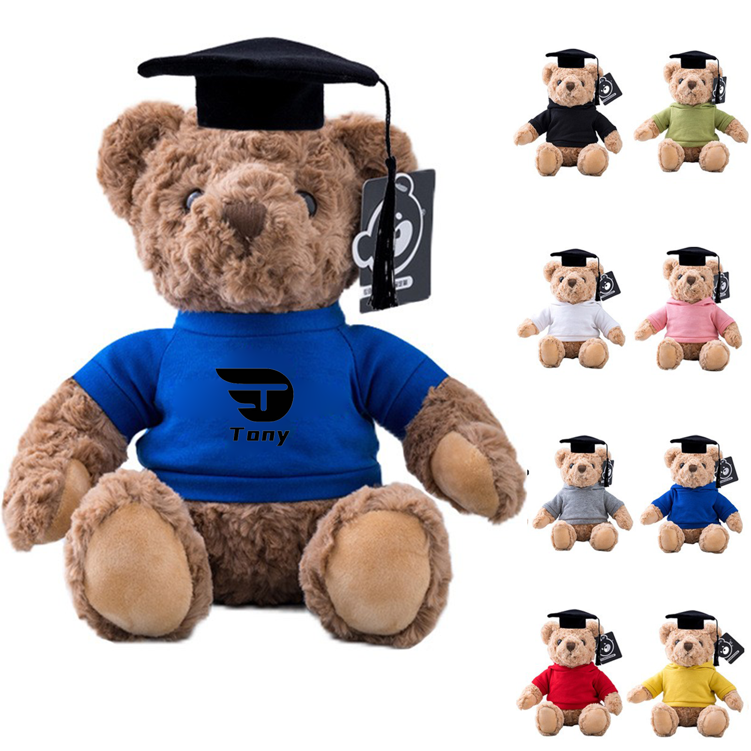 Graduation Plush Bear Doll